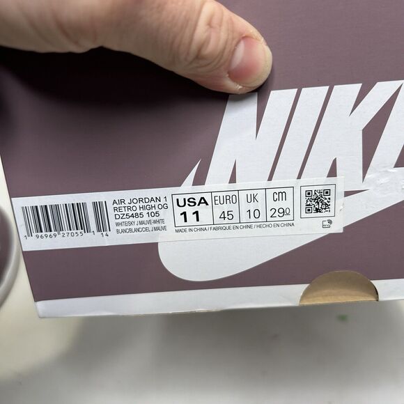 Nike Shoes Air Jordan 1 Retro High OG “Mauve” 2024 - Picture 5 of 5